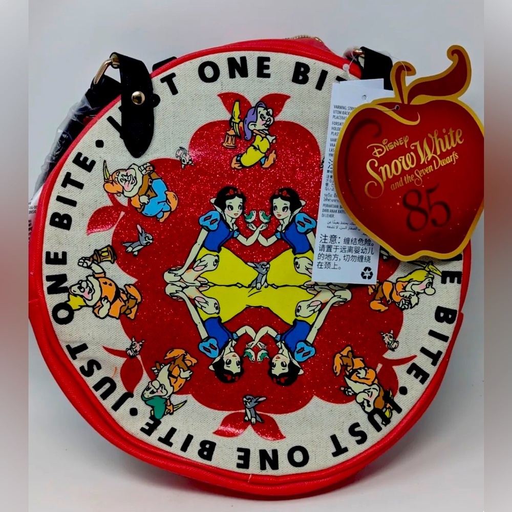Disney Snow White 75th Anniversary Round Crossbody